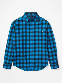 Marmot Bodega Lightweight Flannel LS -Marmot Outdoor Equipment 43310 3695MarmotMensBodegaLtWtFlannelLSClearBlue