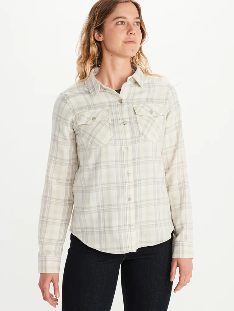 Marmot Wm's Bridget Midwt Flannel LS 3 Marmot Wm's Bridget Midwt Flannel LS - Image 3