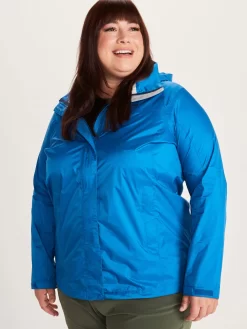 Marmot Wm's PreCip Eco Jacket Plus -Marmot Outdoor Equipment N46160 2200 S02 scaled